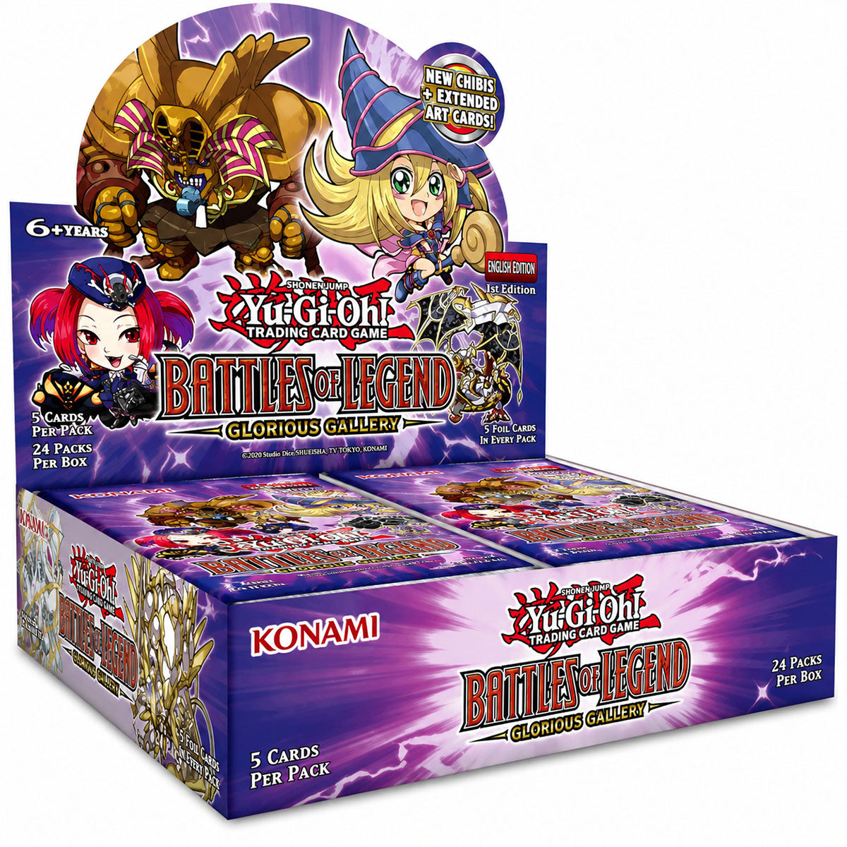 Yu-Gi-Oh! Trading Card Game Battles Of Legend: Glorious Gallery Booster Box (24 Packs)