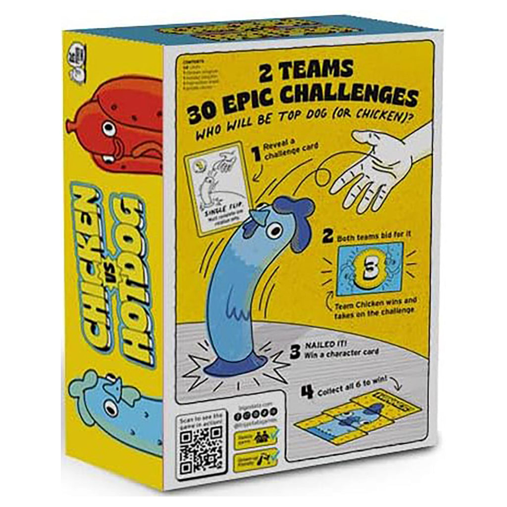 Chicken vs Hotdog fast paced family party game