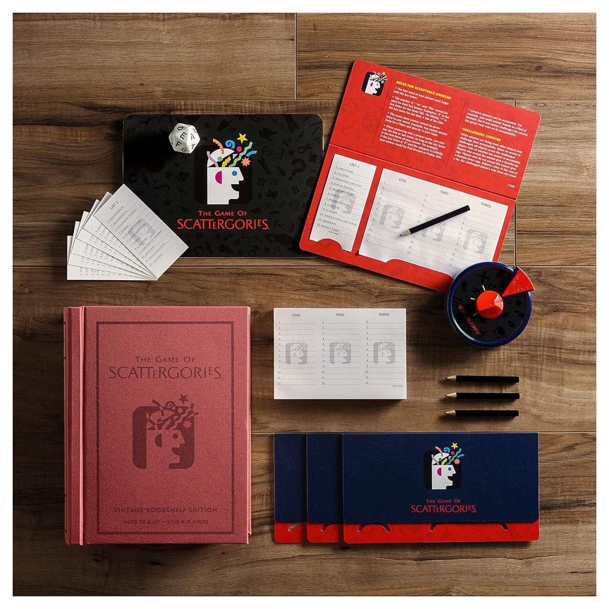 Scattergories Vintage Bookshelf Edition