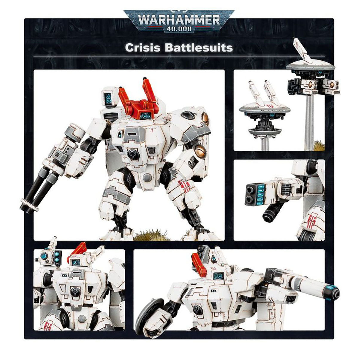 T'Au Empire: Crisis Battlesuits Warhammer 40k