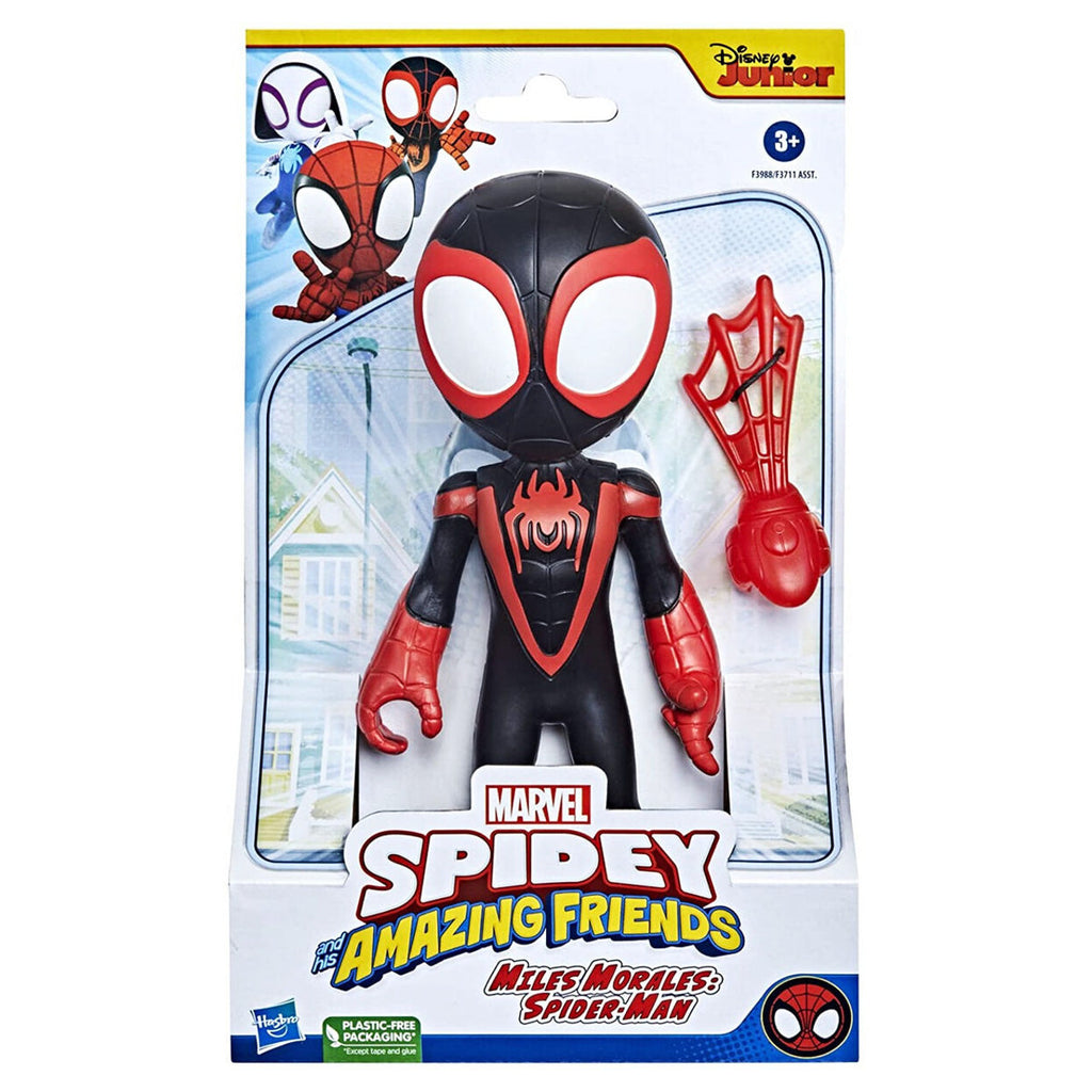 Marvel Spidey and his Amazing Friends Supersized Miles Morales: Spider-Man 9" Figure
