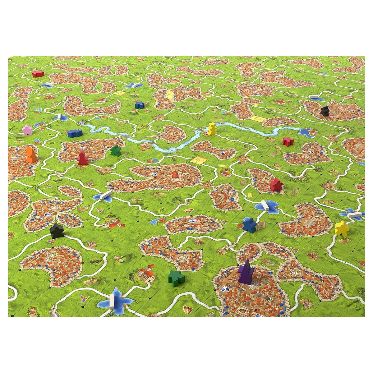 Carcassonne Big Box Board Game - Complete Strategy Game Set Includes 11 Expansions