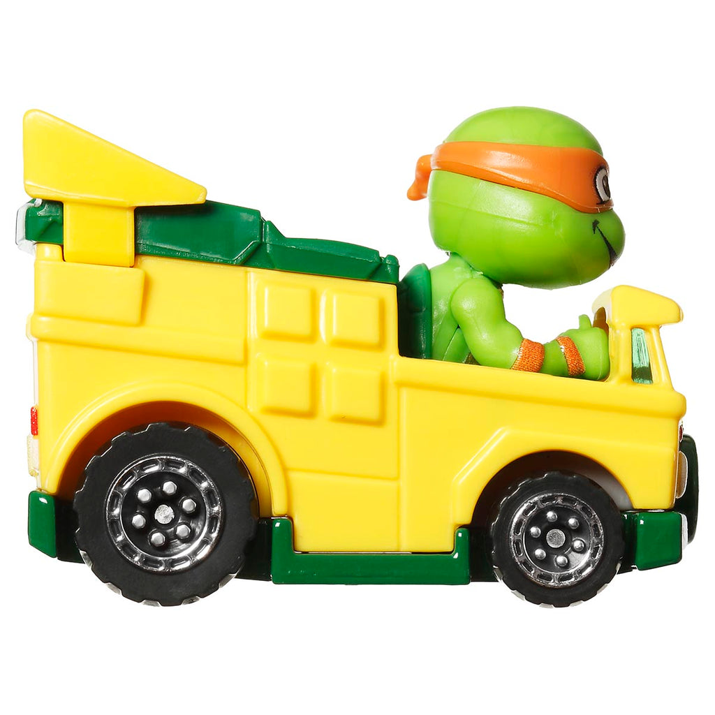 TMNT Michelangelo Hot Wheels Racer Verse Diecast Vehicle