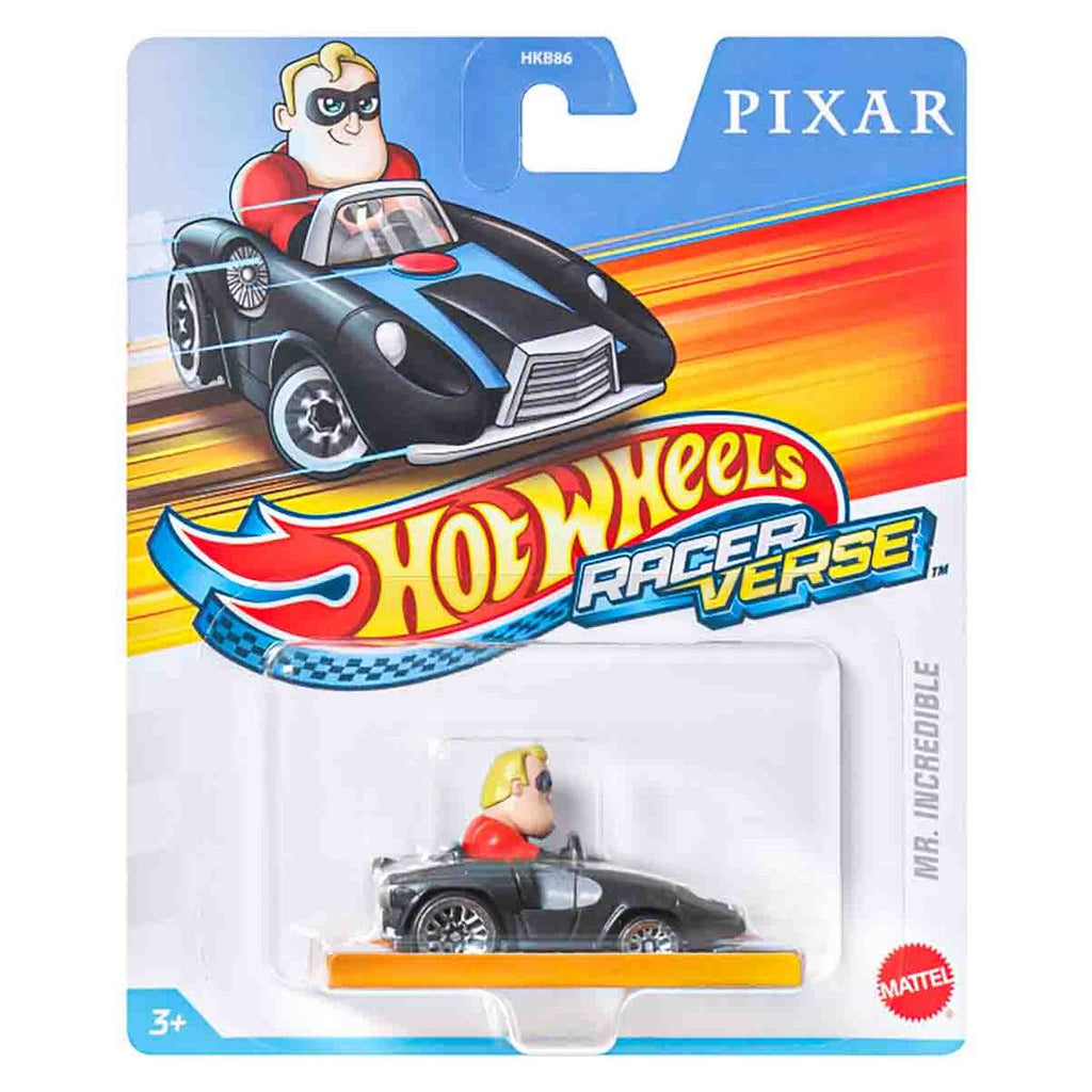 Hot Wheels Racer Verse: Pixar The Incredibles: Mr Incredible Vehicle