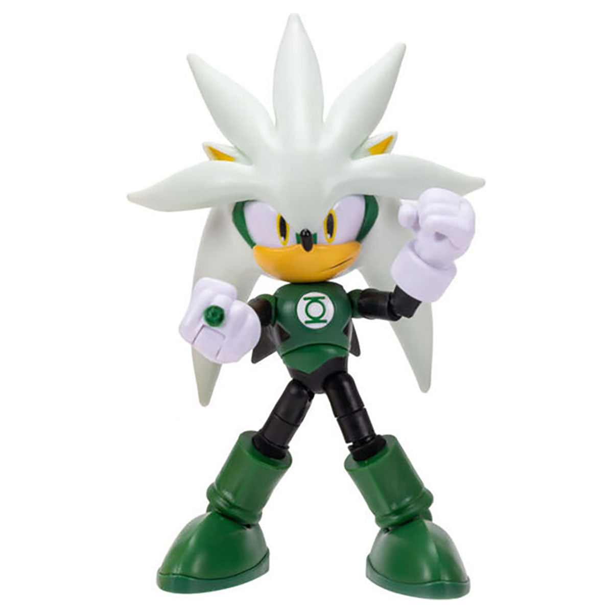Silver The Hedgehog as DC Comics Green Lantern 5" Figure