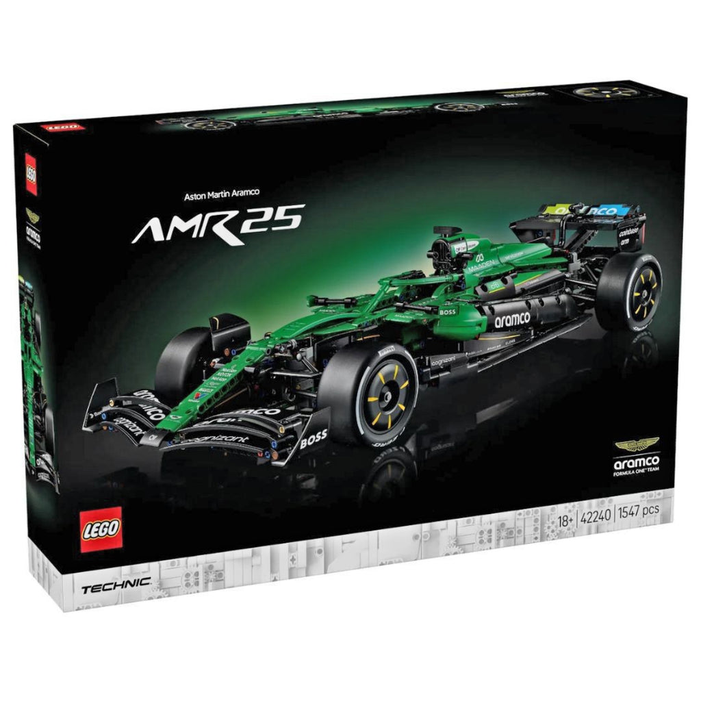 LEGO Technic Aston Martin Aramco AMR25 F1 Car Building Set