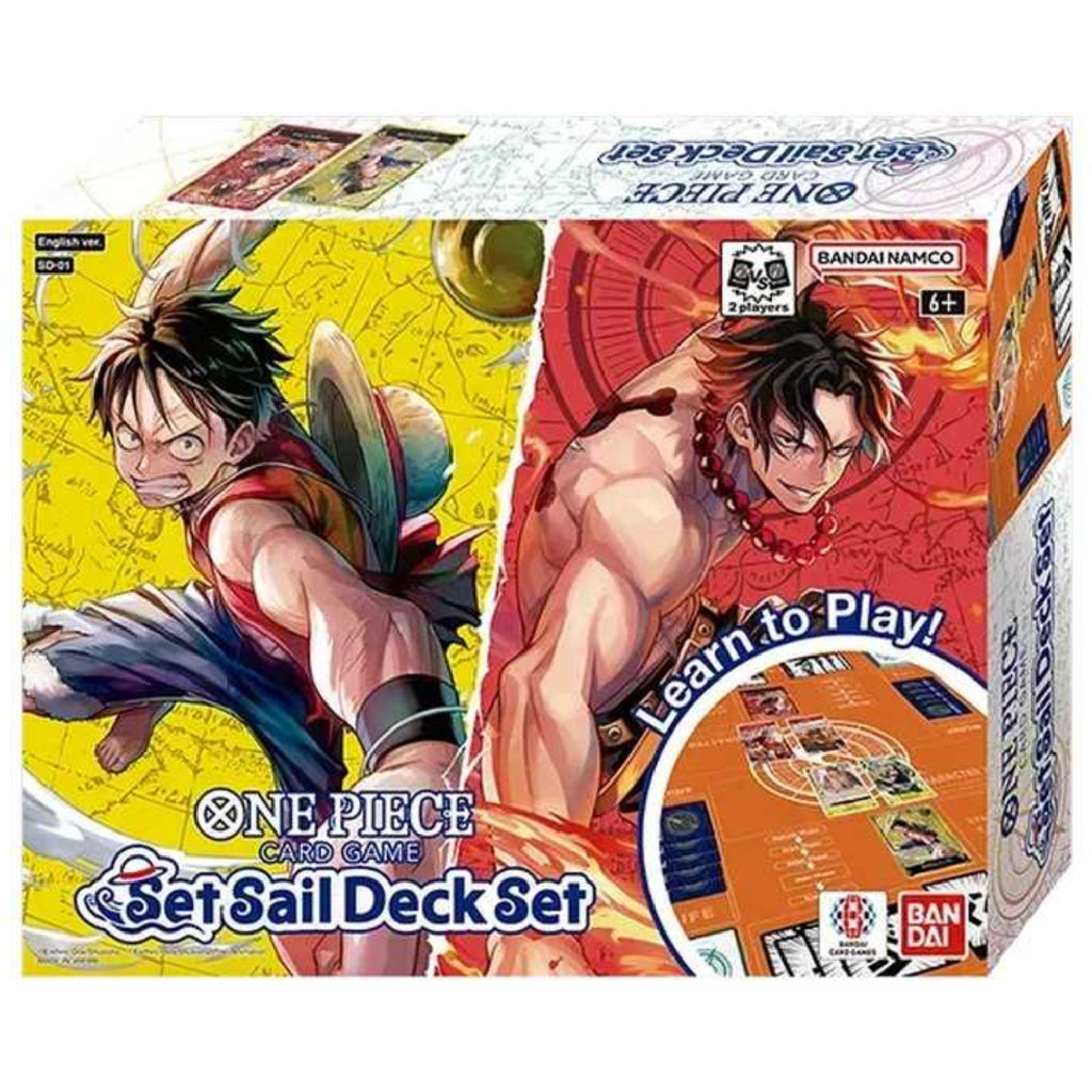 One Piece Card Game: Set Sail Deck Set (SD-01)
