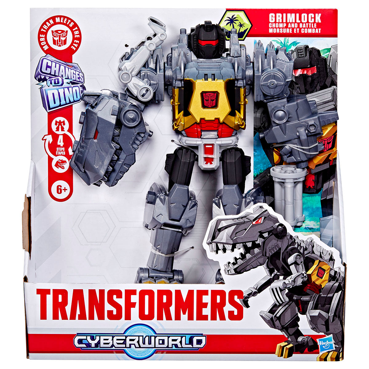 Transformers Cyberworld: Grimlock Chomp and Battle Figure