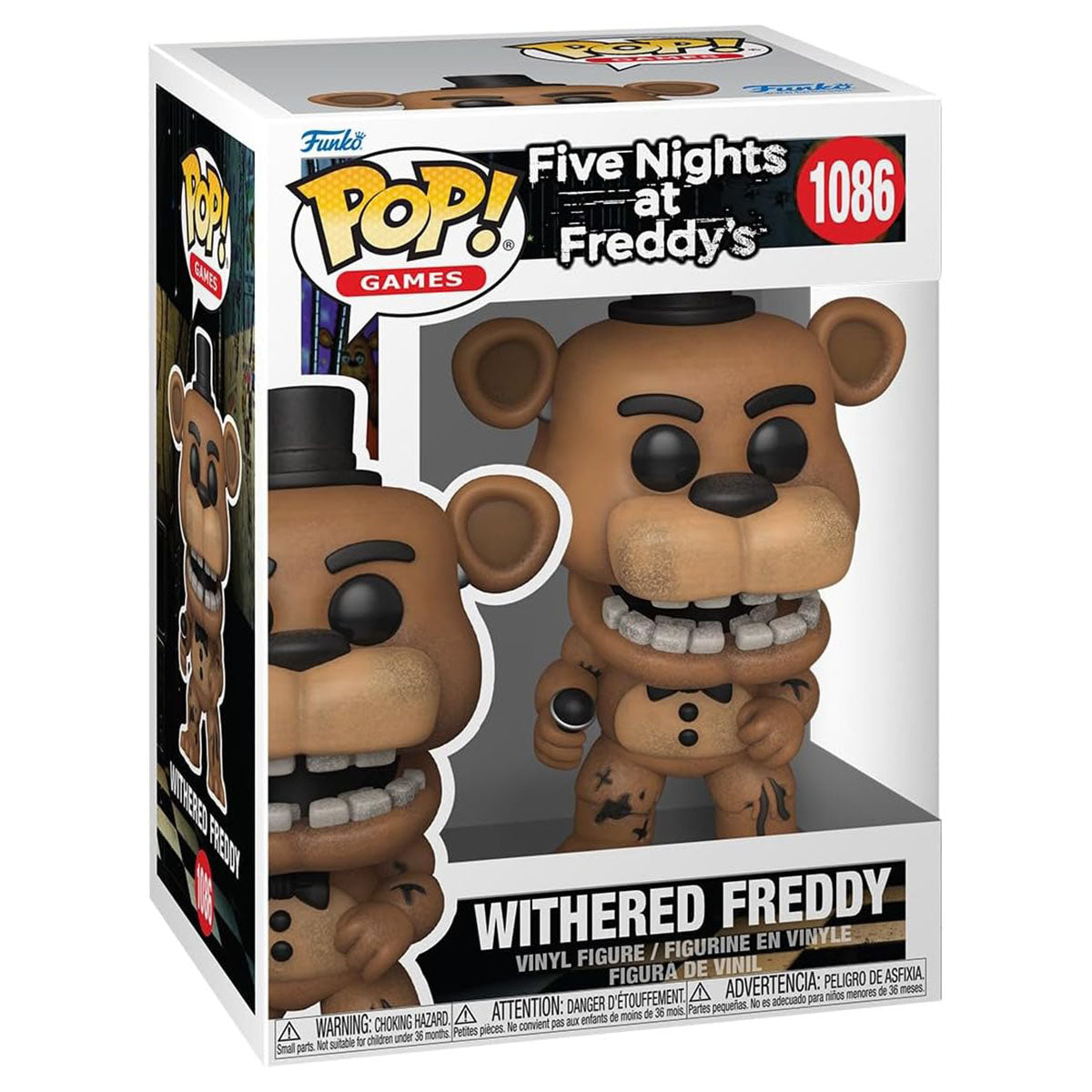 Funko Pop! Games: Five Nights at Freddy's: Withered Freddy Vinyl Figure #1086