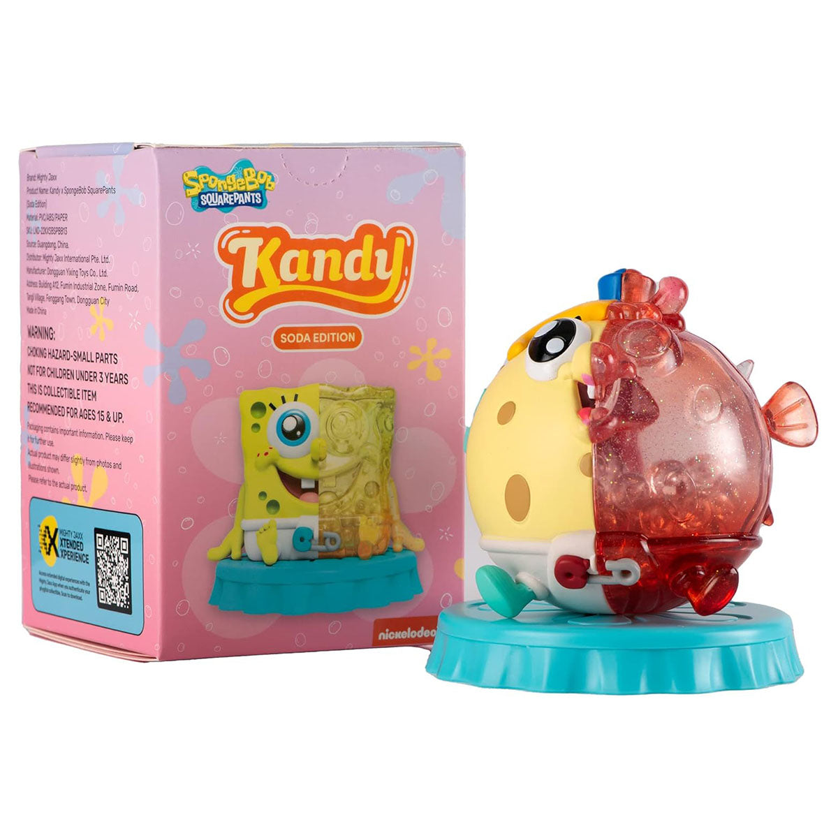 Kandy X SpongeBob SquarePants Soda Edition Figure (styles vary)