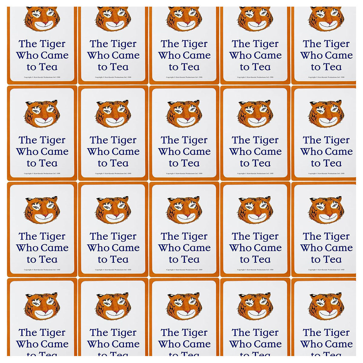 The Tiger Who Came to Tea Card Game
