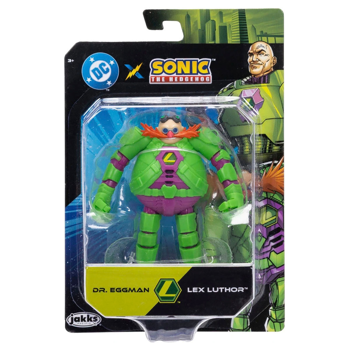 Dr. Eggman Action Figure DC x Sonic the Hedgehog