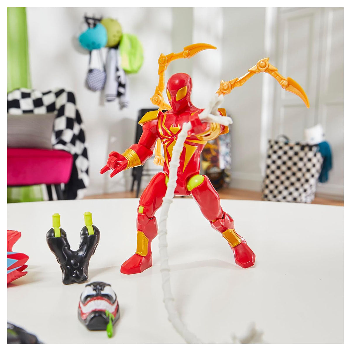 MixMashers Marvel Iron Spider Figure