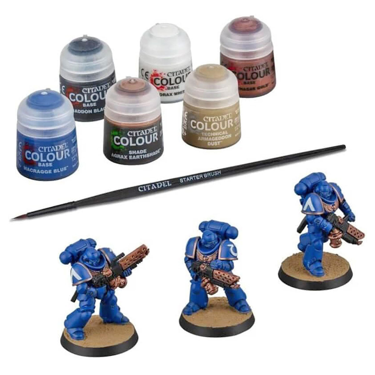 Warhammer 40,000: Space Marines: Infernus Marines + Paints Set