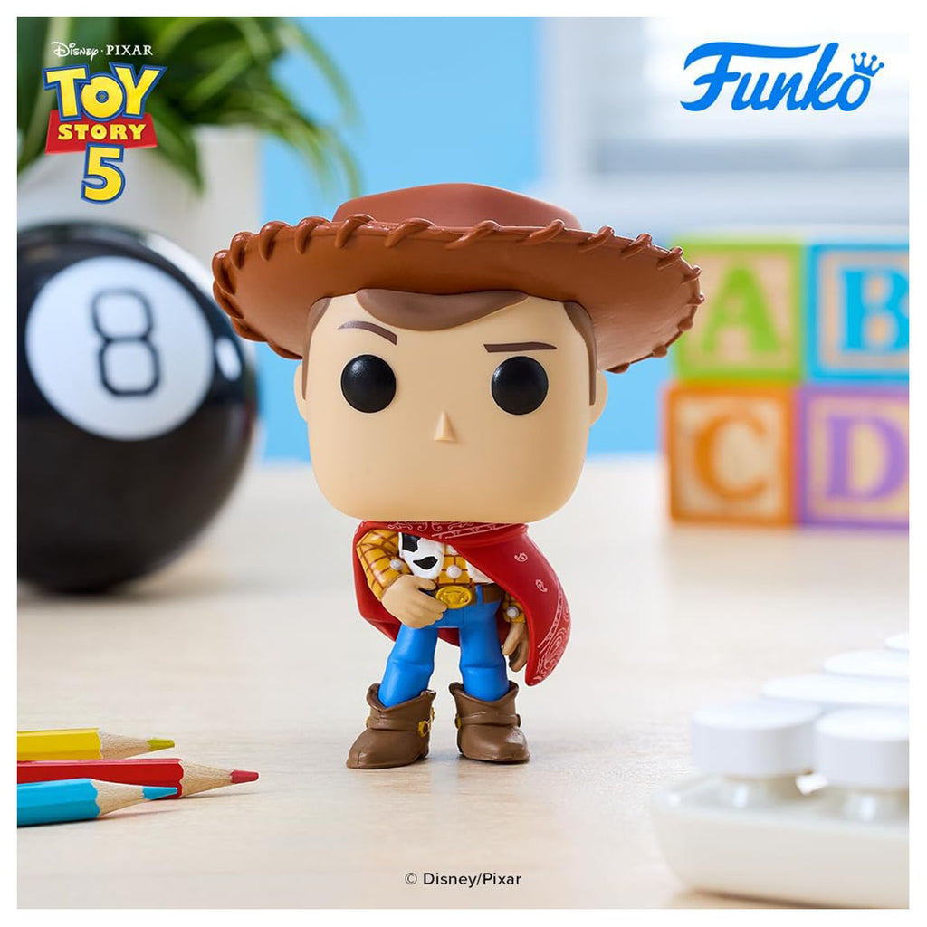 Funko POP! Toy Story 5: Woody Vinyl Figure