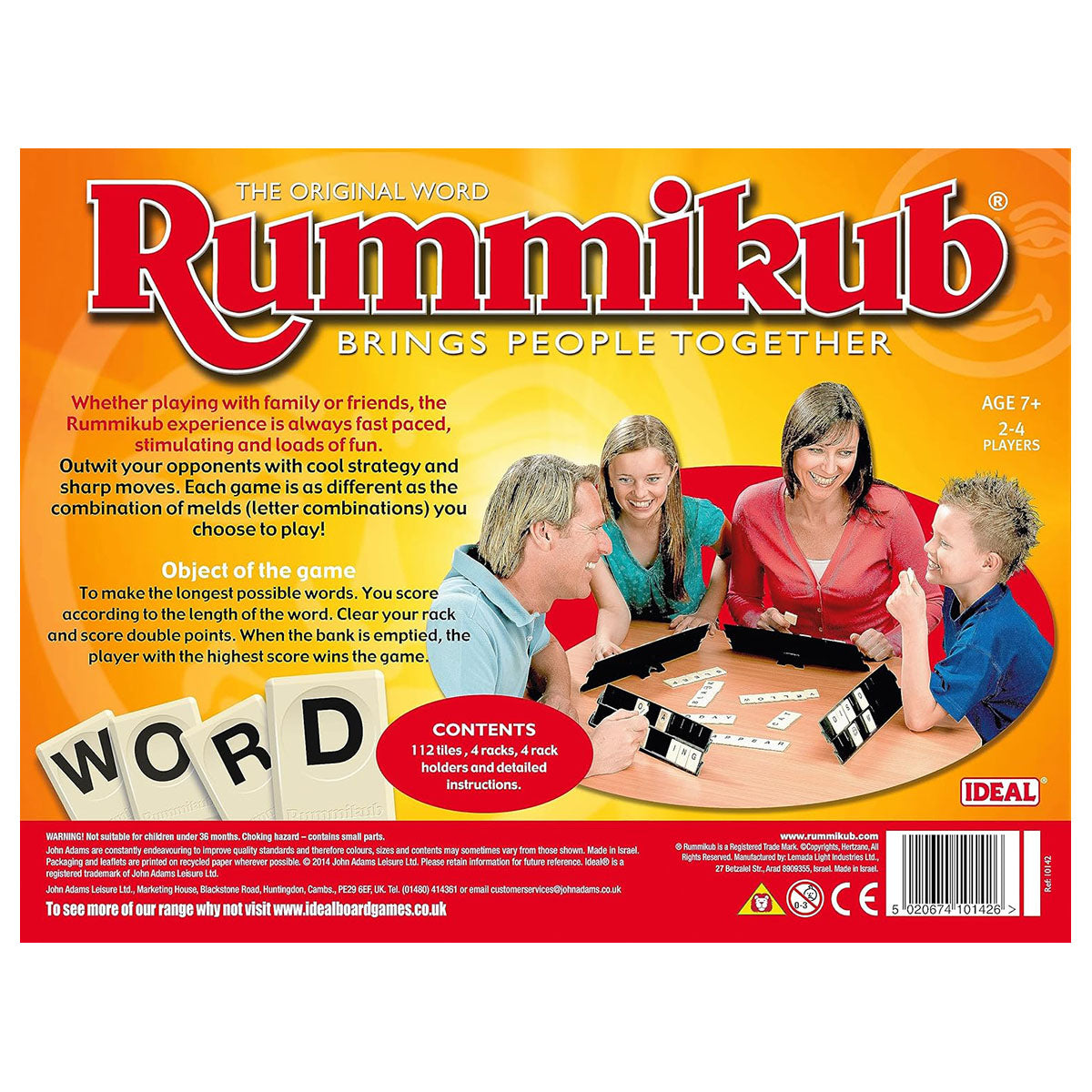The Original Rummikub Word Game