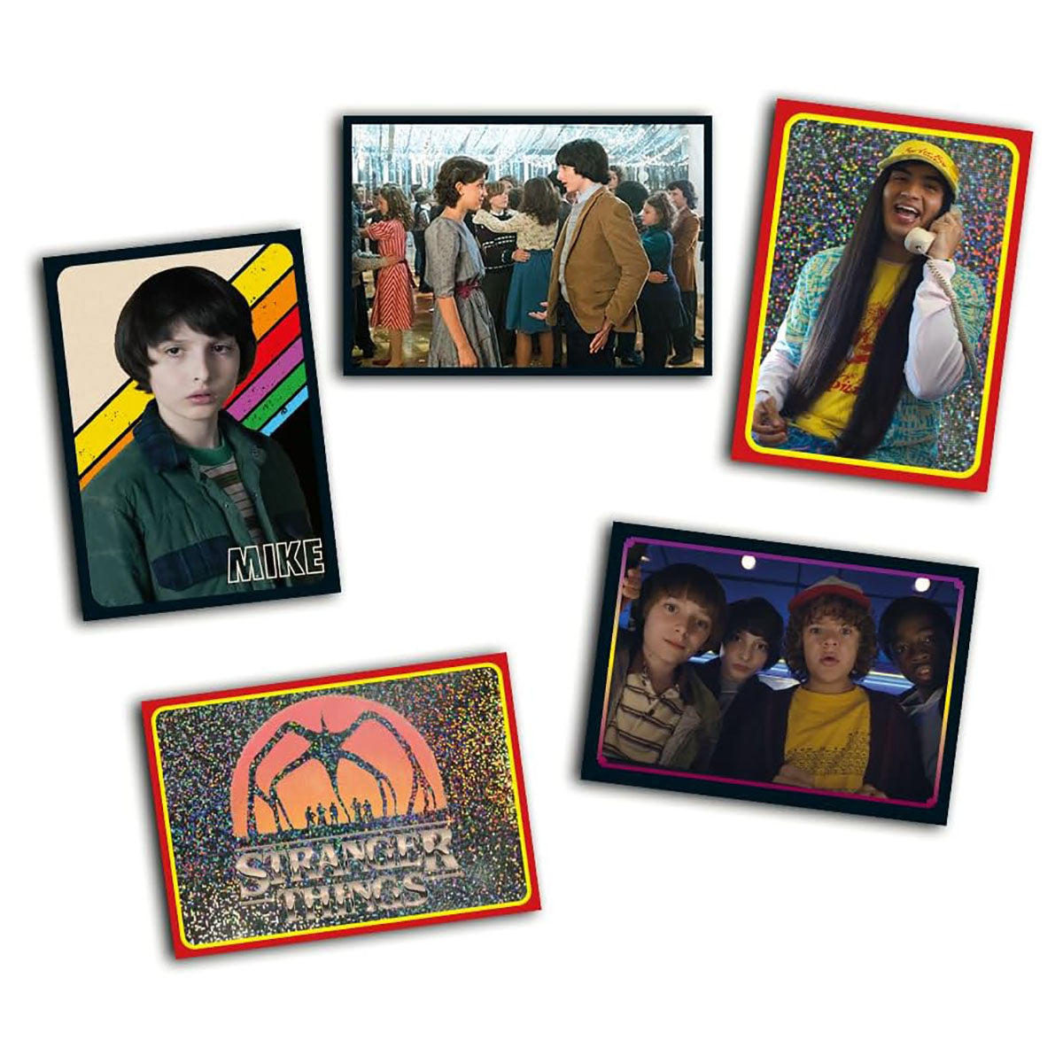 Stranger Things sticker pack contents