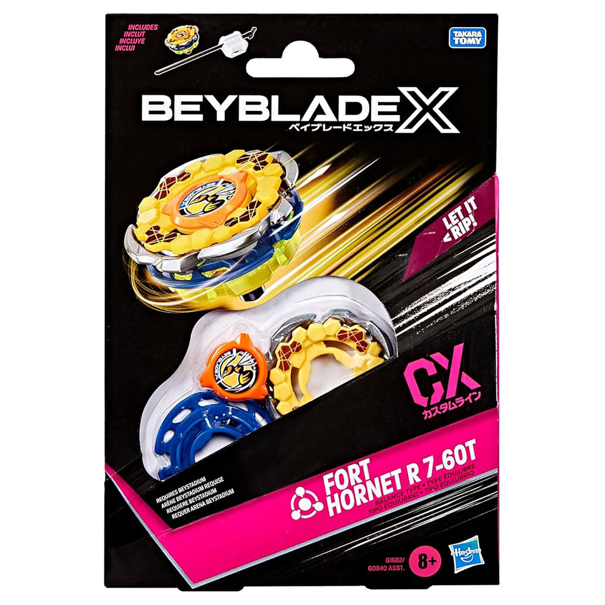 Beyblade X Fort Hornet R 7-60T CX Balance Type Starter Pack