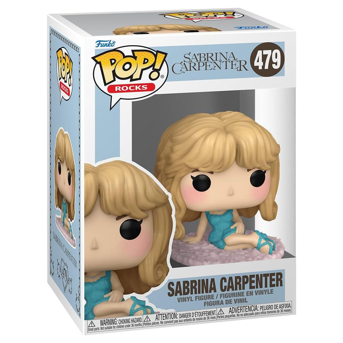 Funko Pop! Rocks: Sabrina Carpenter (Night Gown) Vinyl Figure #479
