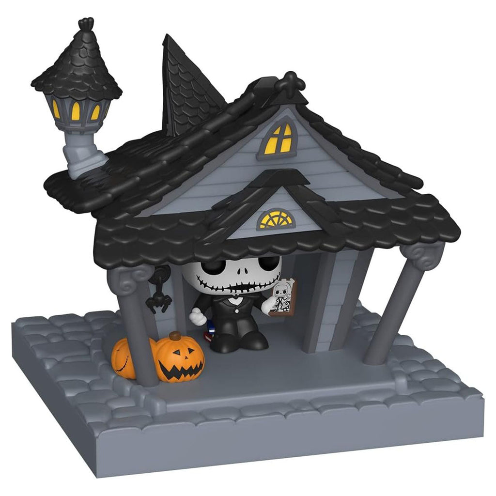 Funko Bitty Pop! Towns: The Nightmare Before Christmas: Jack Skellington and Jack's House