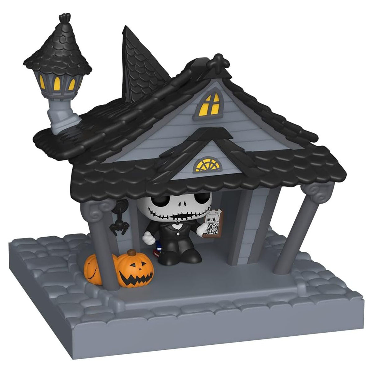 Funko Bitty Pop! Towns: The Nightmare Before Christmas: Jack Skellington and Jack's House