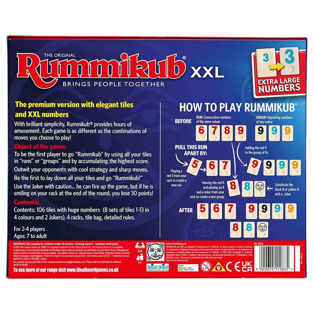 The Original Rummikub XXL Game