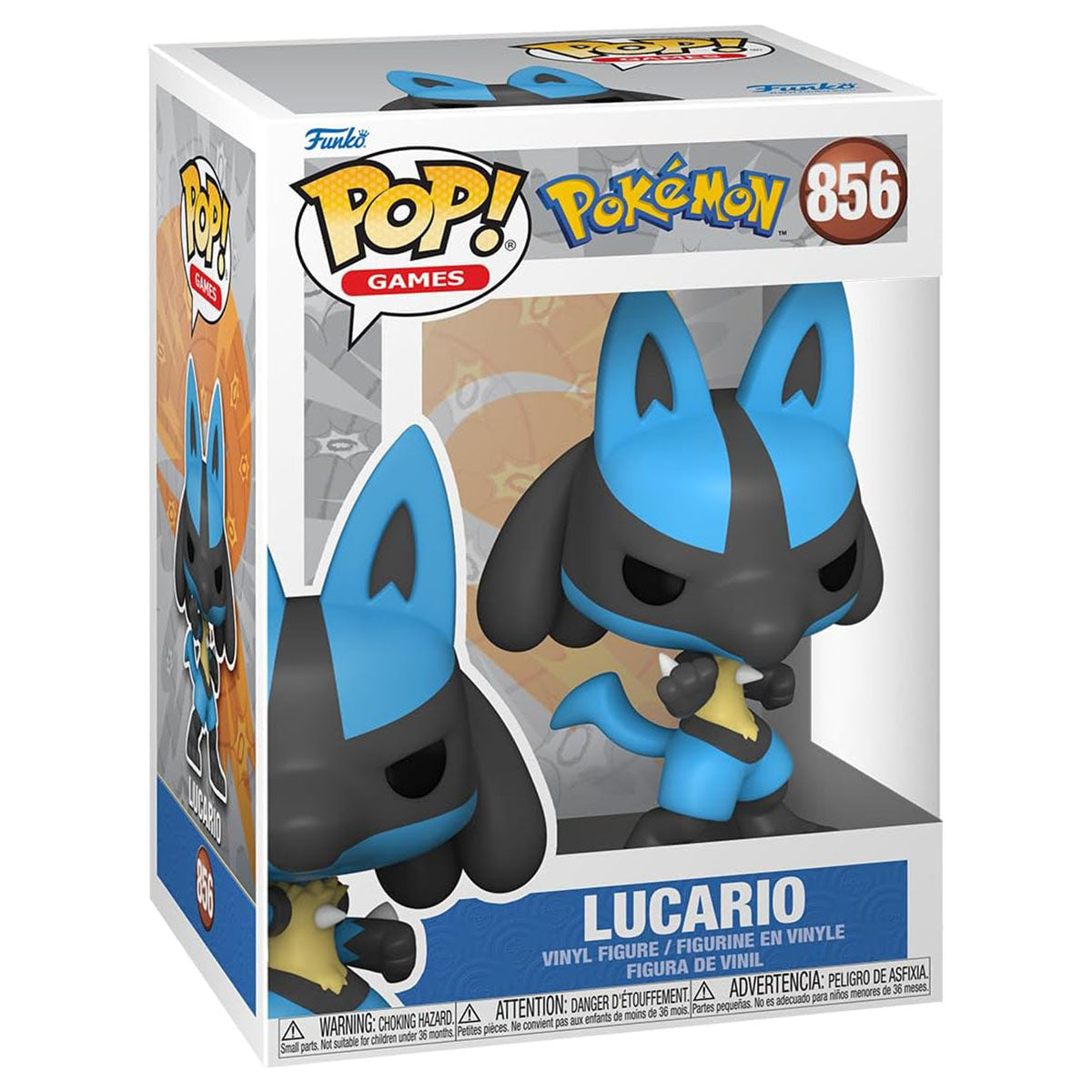 Funko Pop! Games: PokÃ©mon Lucario Vinyl Figure #856