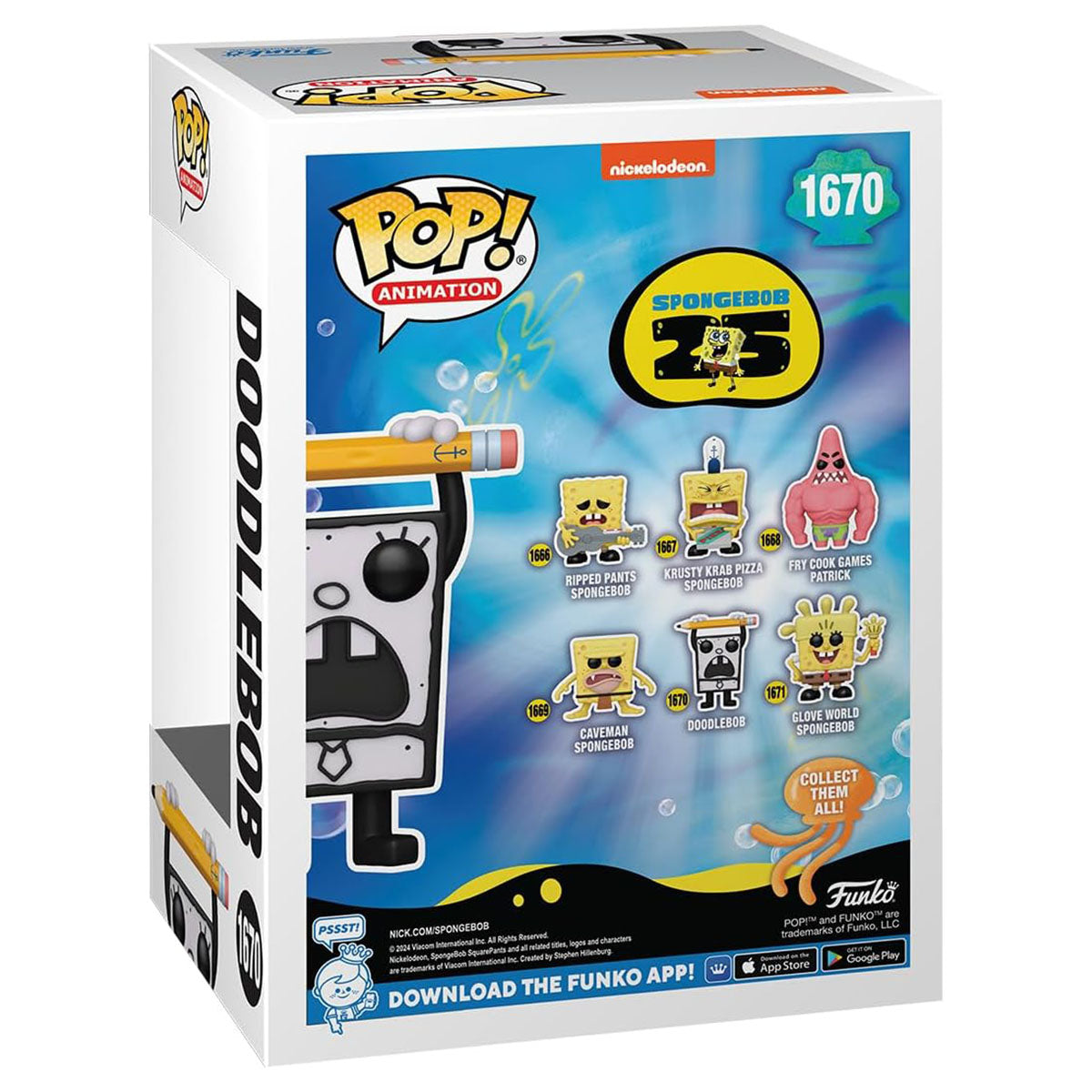 SpongeBob SquarePants DoodleBob Funko POP! Vinyl Figure