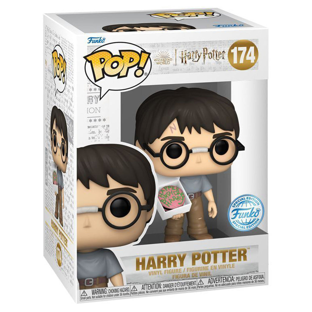 Funko Pop! Harry Potter with Birthday Cake Vinyl Figure #174