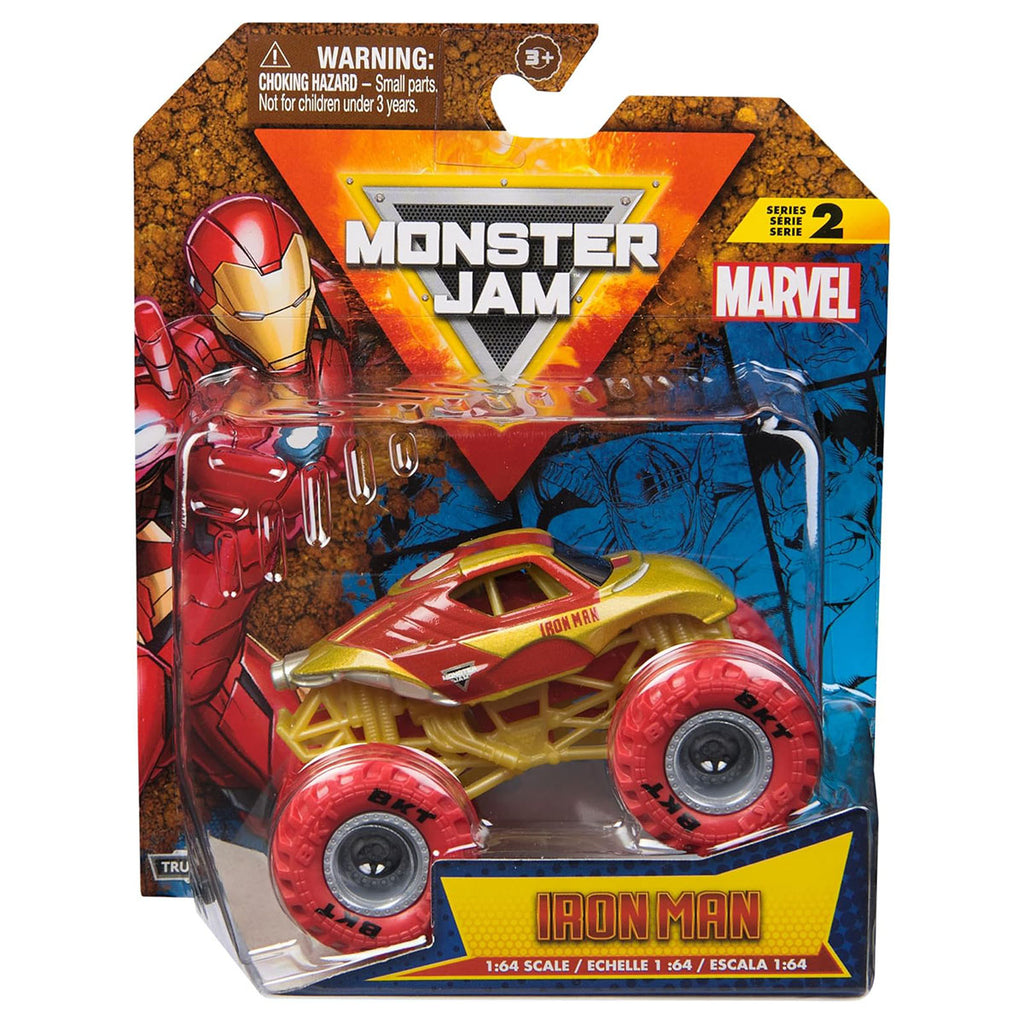 Monster Jam 1:64 Series 4 Marvel Iron Man