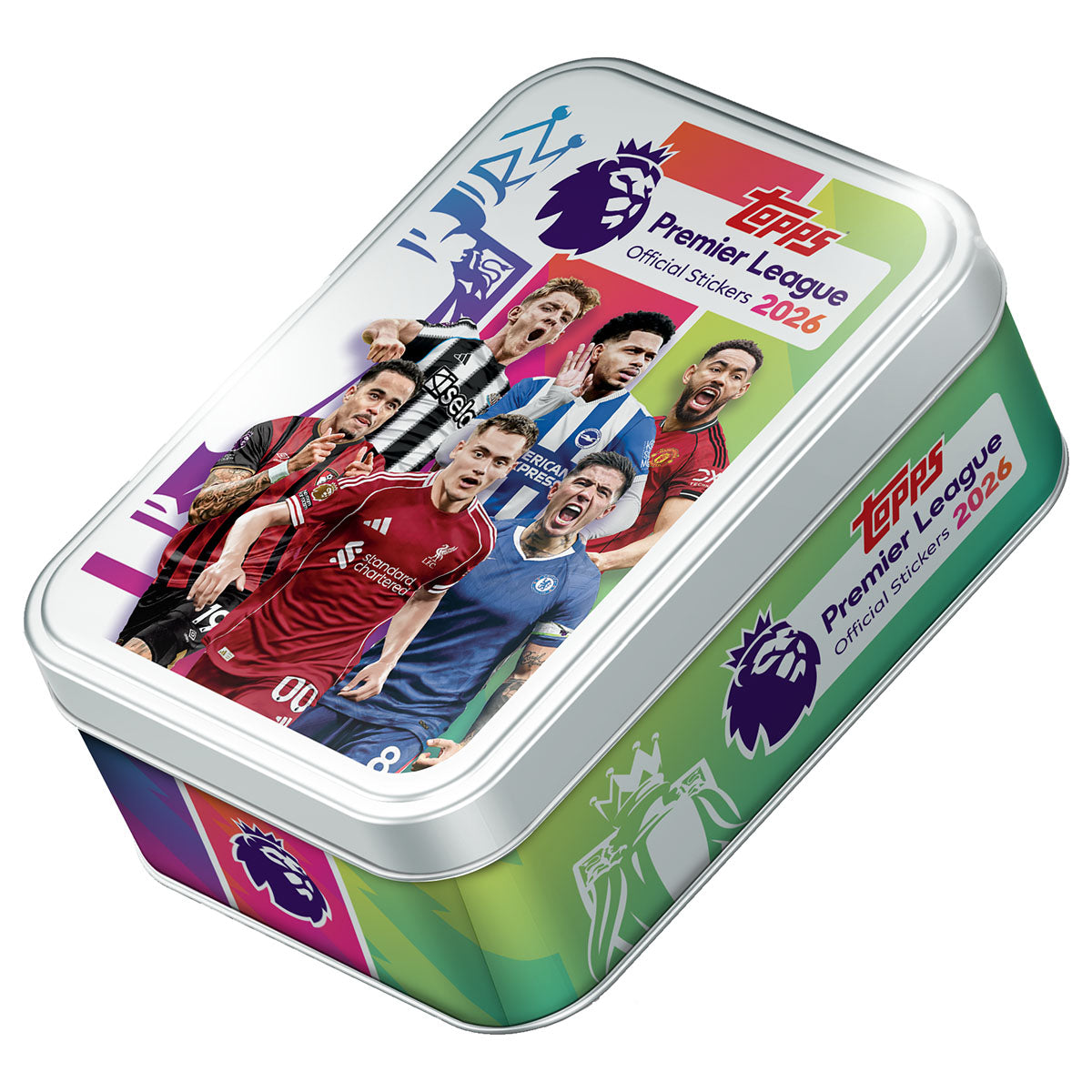 Official Topps Premier League 2026 collectible tin