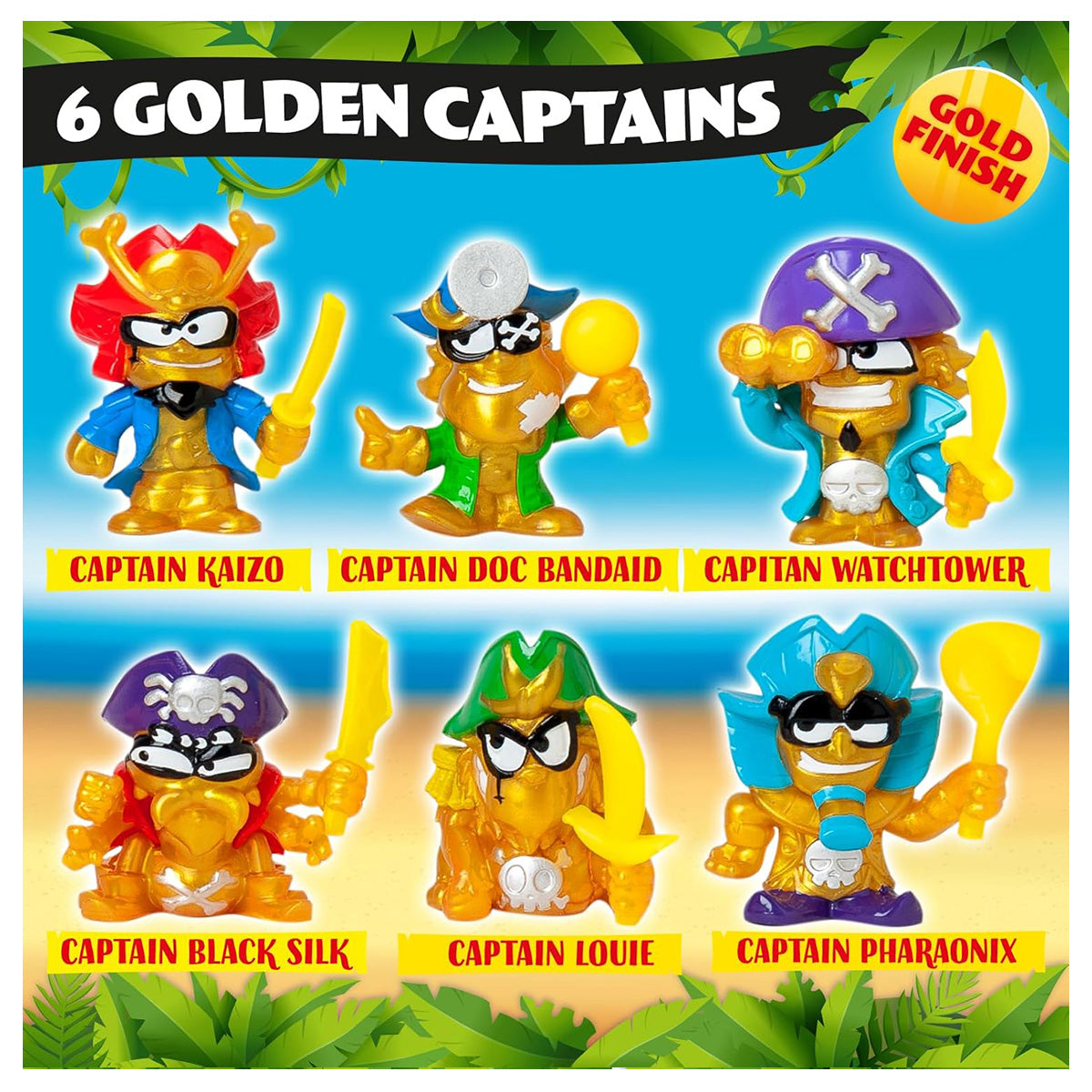 Piratix Crazy Jungle Captain Pack (styles vary)