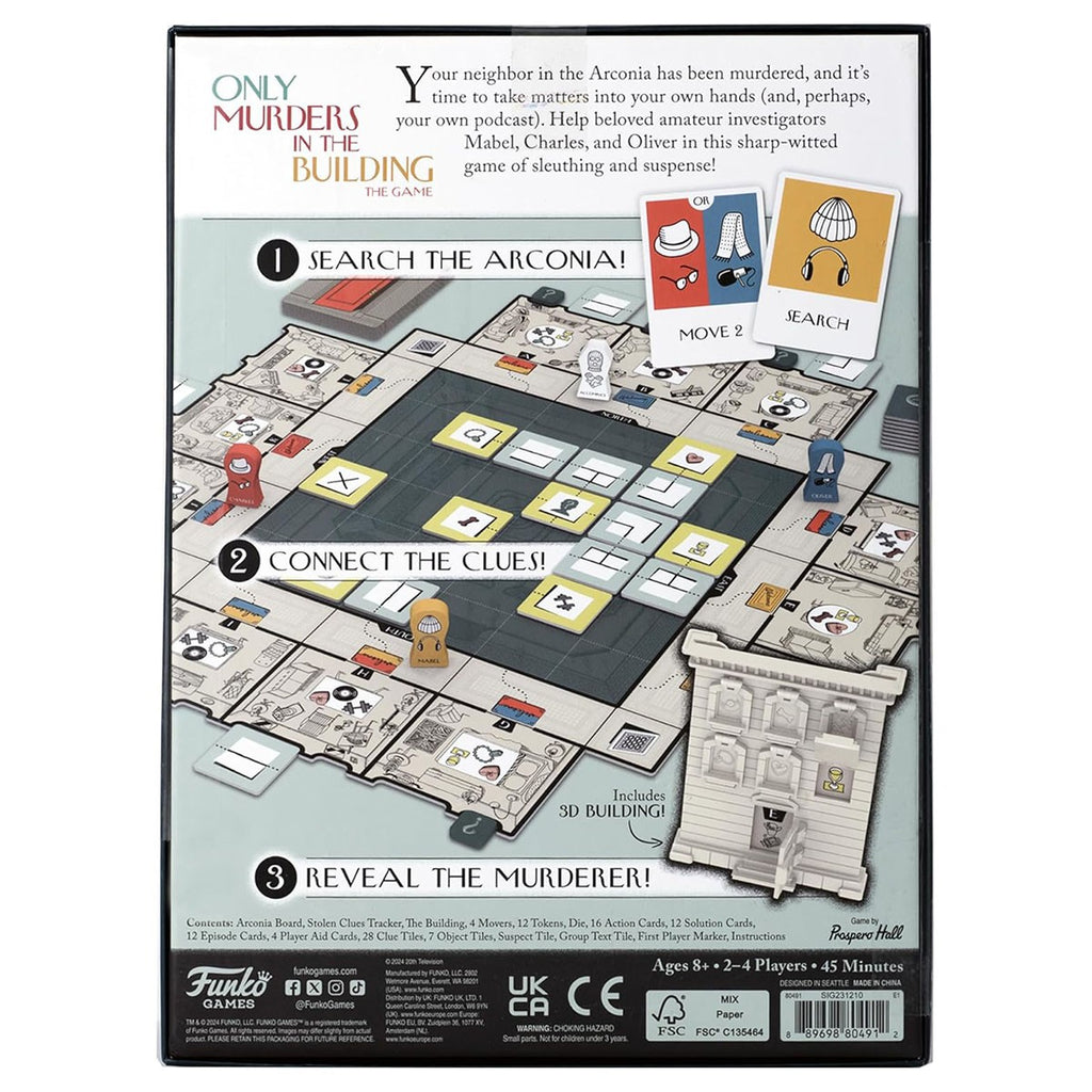 Only Murders in The Building Board Game