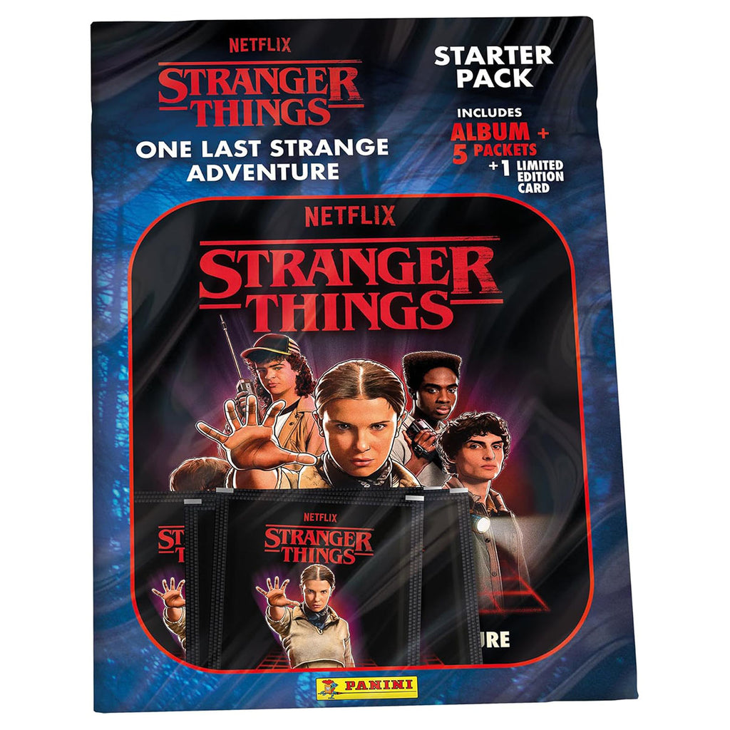 Panini Stranger Things Sticker Collection Starter Pack