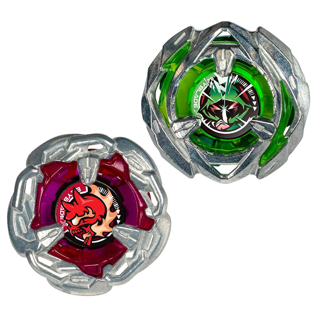 Beyblade X: Chain Incendio 5-60HT Balance Type & Arrow Wizard 4-60N Defense Type Dual Pack