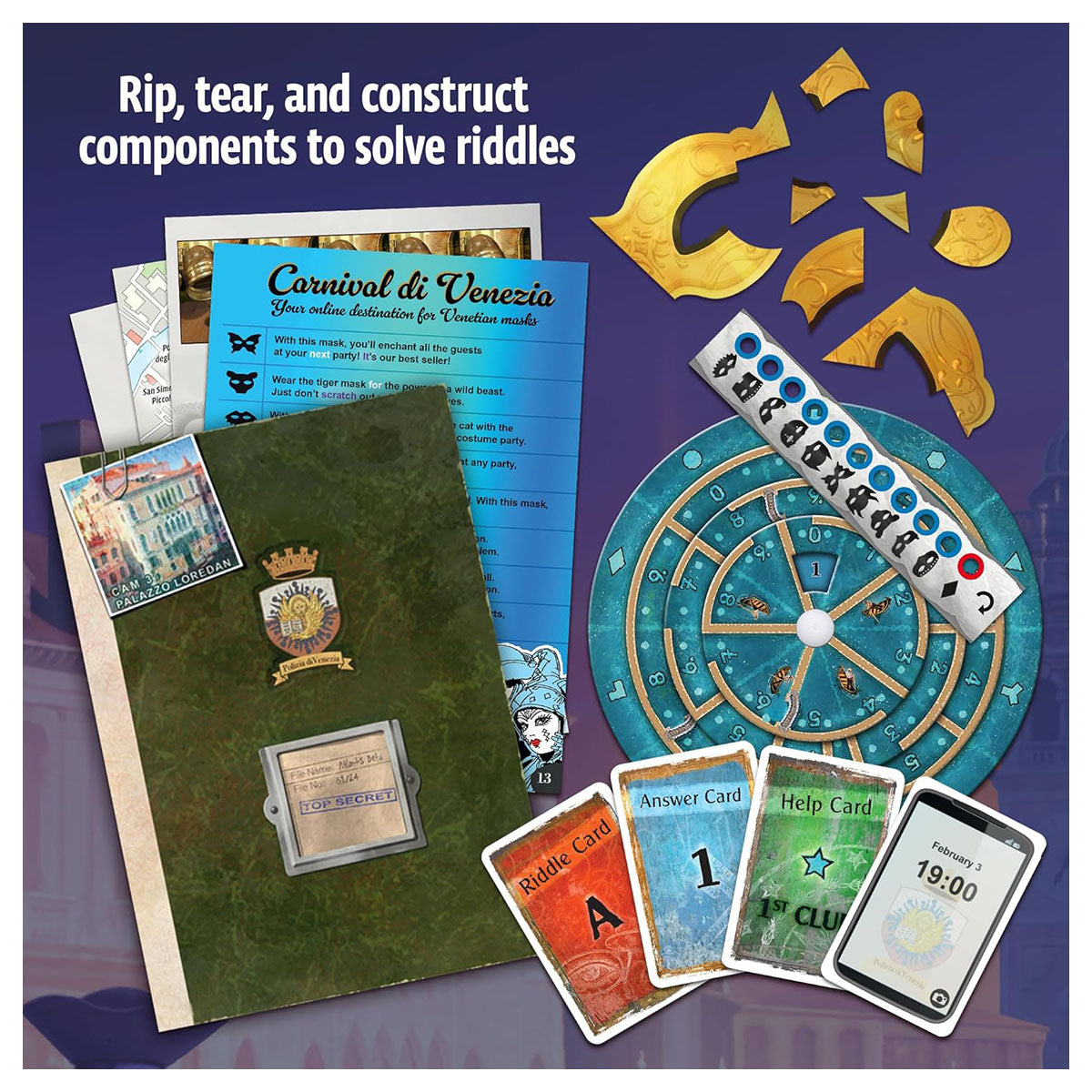 EXIT: The Venice Conspiracy Game