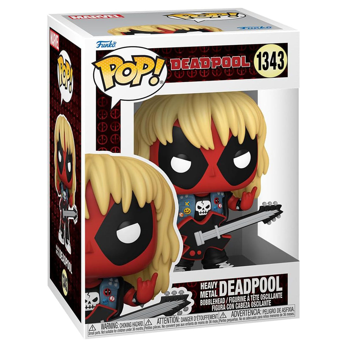 POP Marvel: Deadpool - Metal Band