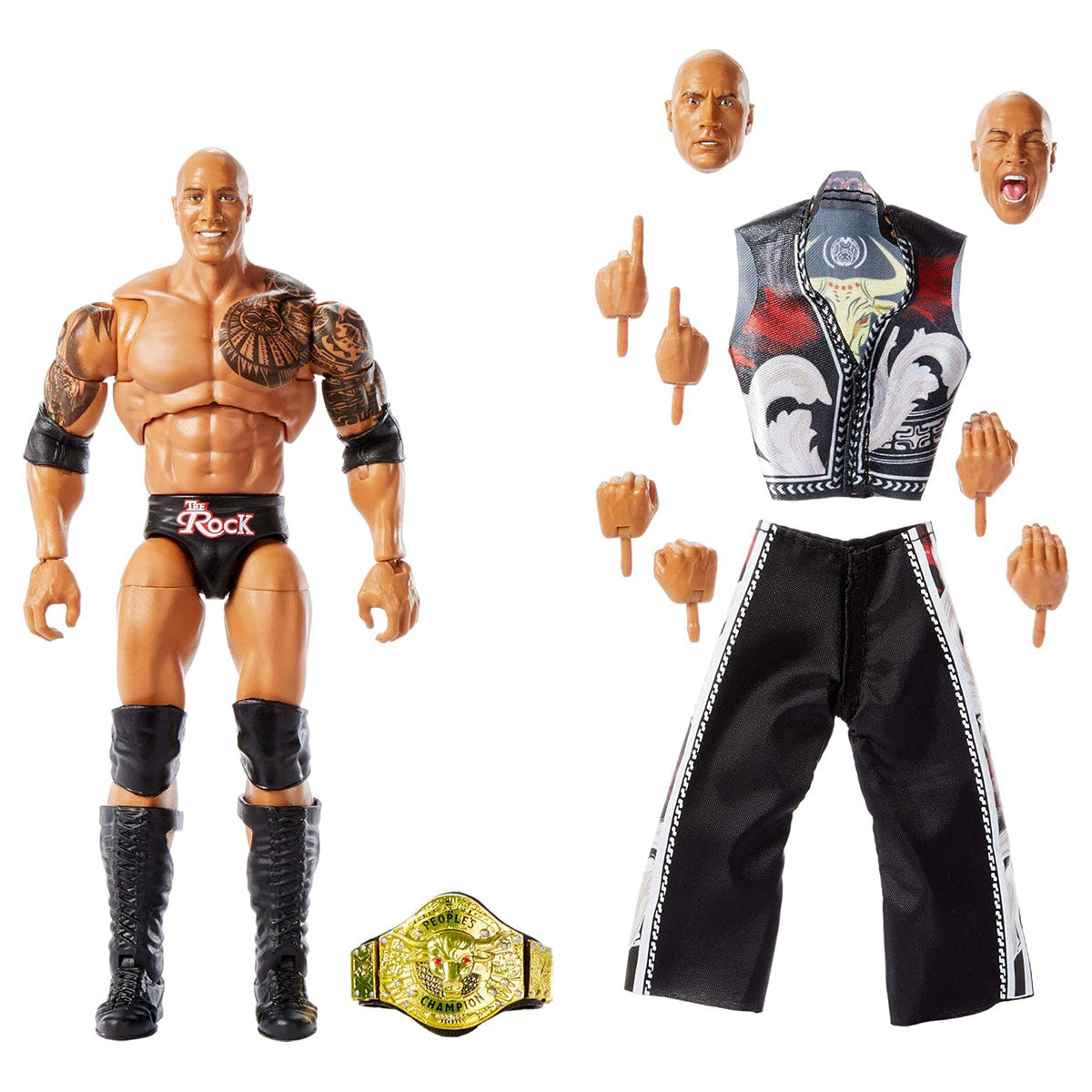 WWE Ultimate Edition Wave 25 The Rock 6" Figure