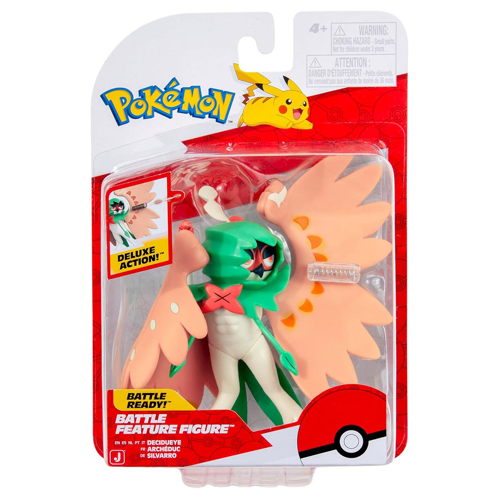 Decidueye Battle Figure With Arrow Launcher Pokémon
