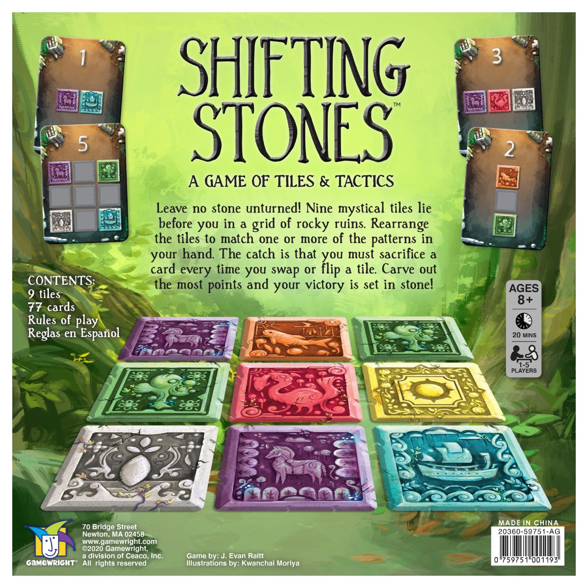 Shifting Stones: A Game of Tiles & Tactics