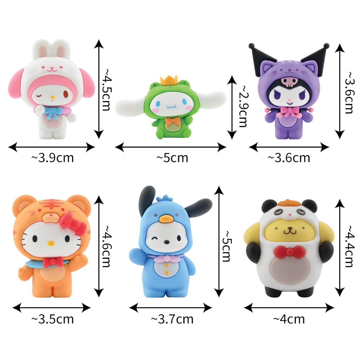 Hello Kitty & Friends Mini-Doll Forest Friends Series Mystery Figure