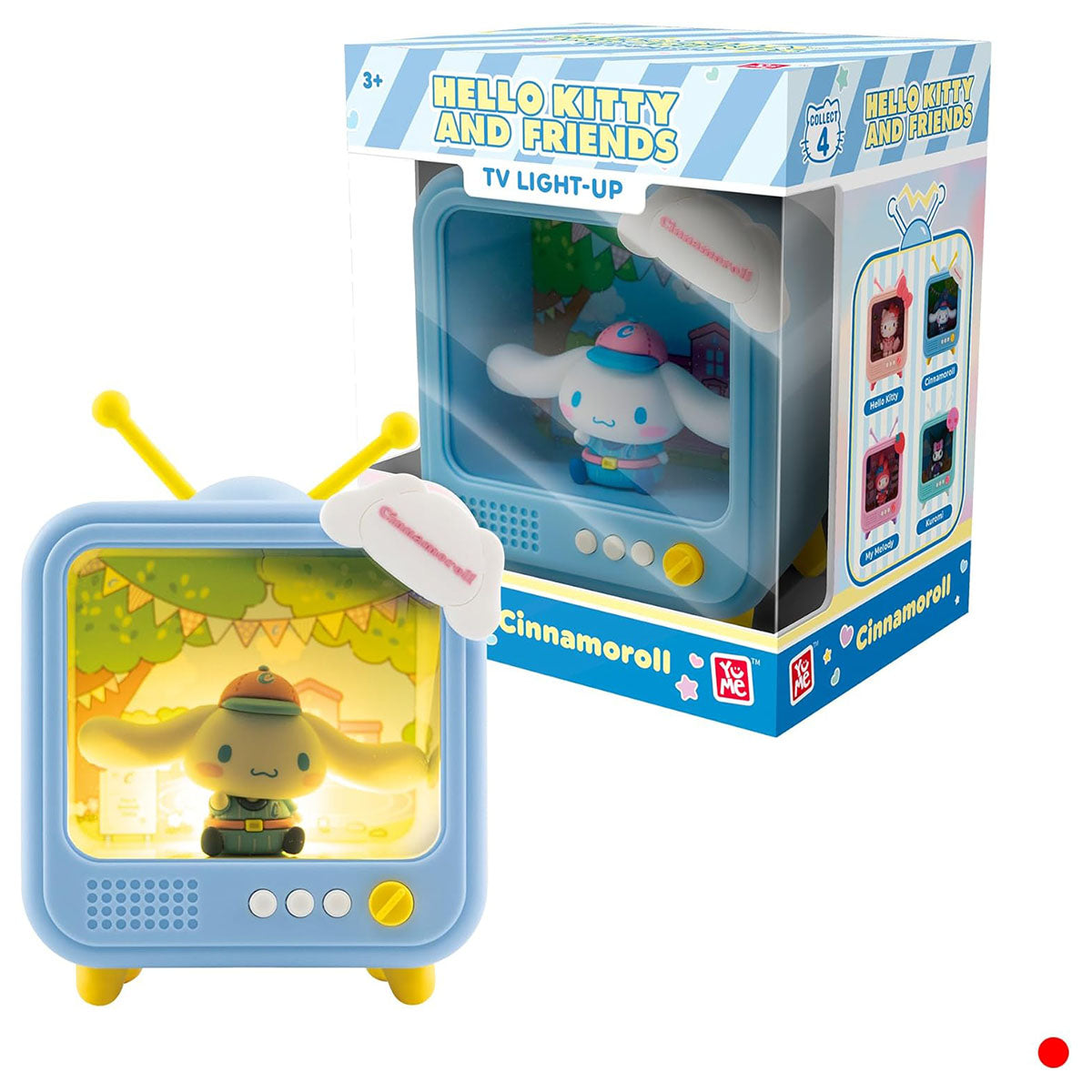 Hello Kitty And Friends Bedside Light Tv Series Cinnamoroll Figure