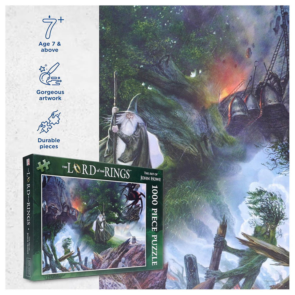 Lord of the Rings Gandalf and the Owl 1000 Piece Jigsaw Puzzle