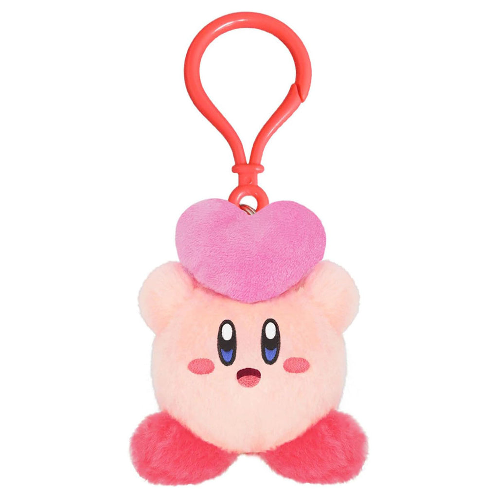 Kirby Friend Heart Plush Keychain