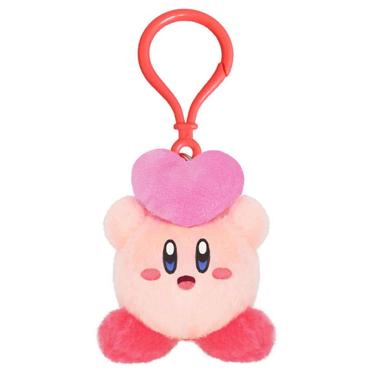 Kirby Friend Heart Plush Keychain