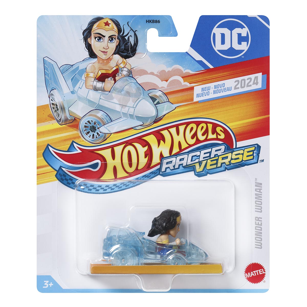 Wonder Woman Hot Wheels Racer Verse Diecast Vehicle