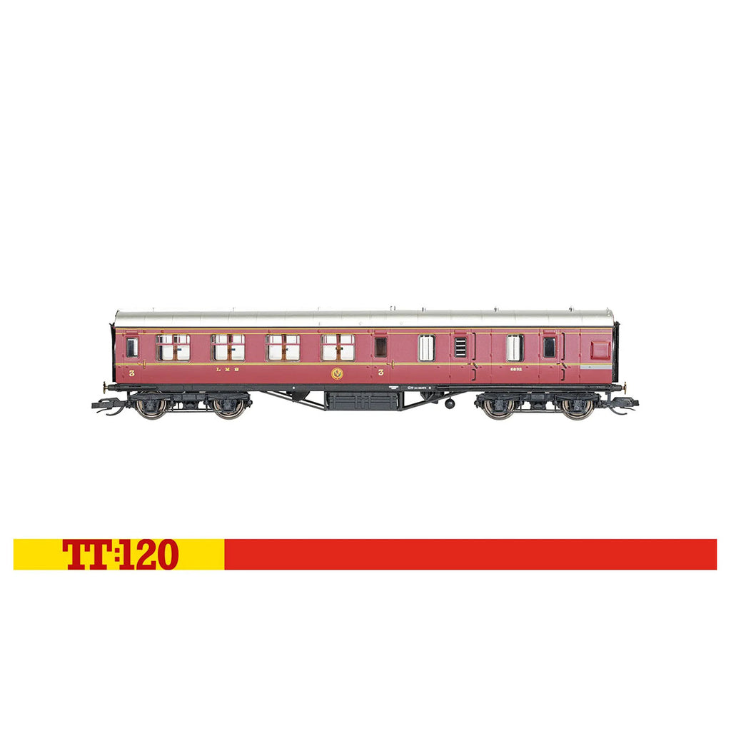Hornby LMS 57' Brake Third 5832 Passenger Coach