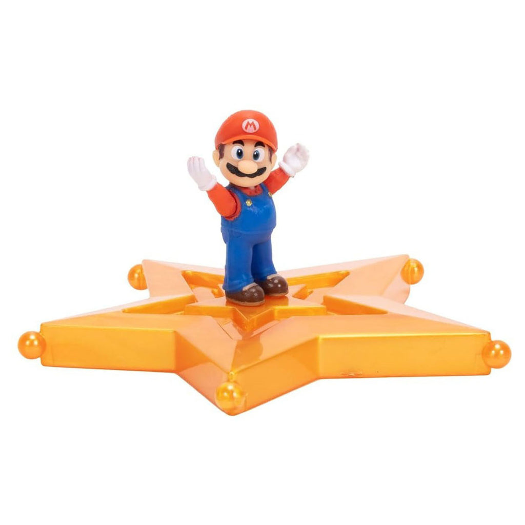 Mario Mini Figure With Star Launcher