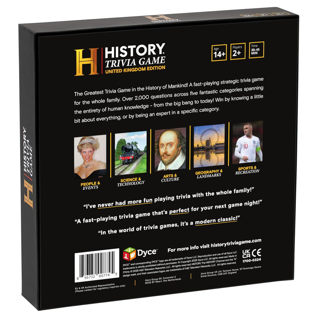 History Trivia Game - UK Edition