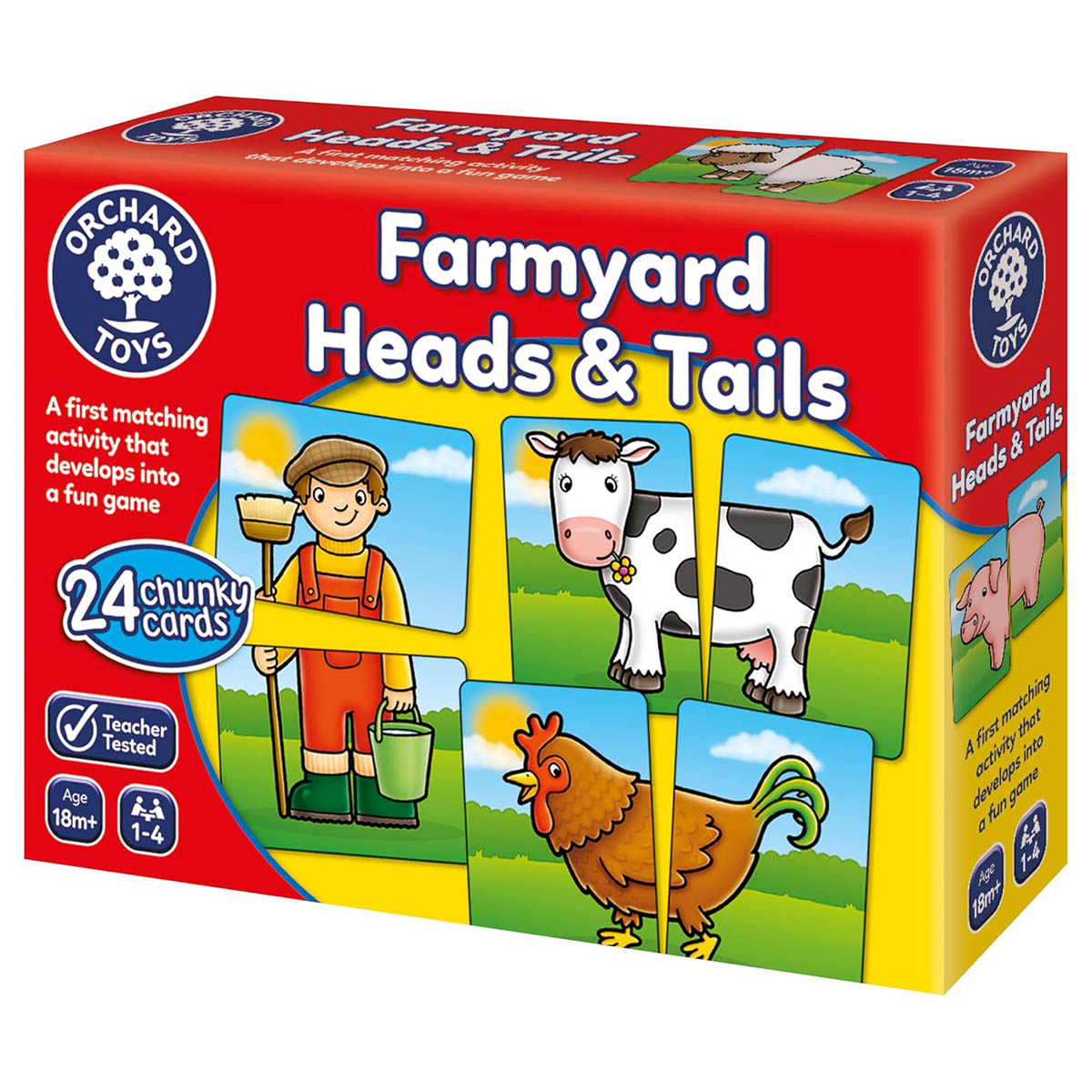Orchard Toys Farmyard Heads & Tails Game